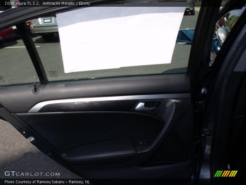 Anthracite Metallic / Ebony 2006 Acura TL 3.2