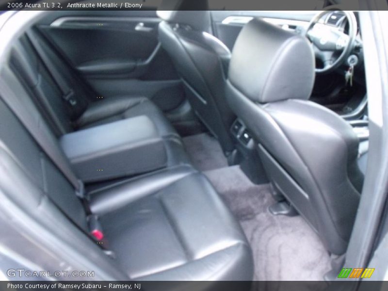 Anthracite Metallic / Ebony 2006 Acura TL 3.2