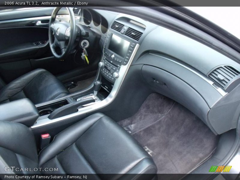 Anthracite Metallic / Ebony 2006 Acura TL 3.2