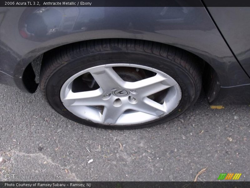 Anthracite Metallic / Ebony 2006 Acura TL 3.2