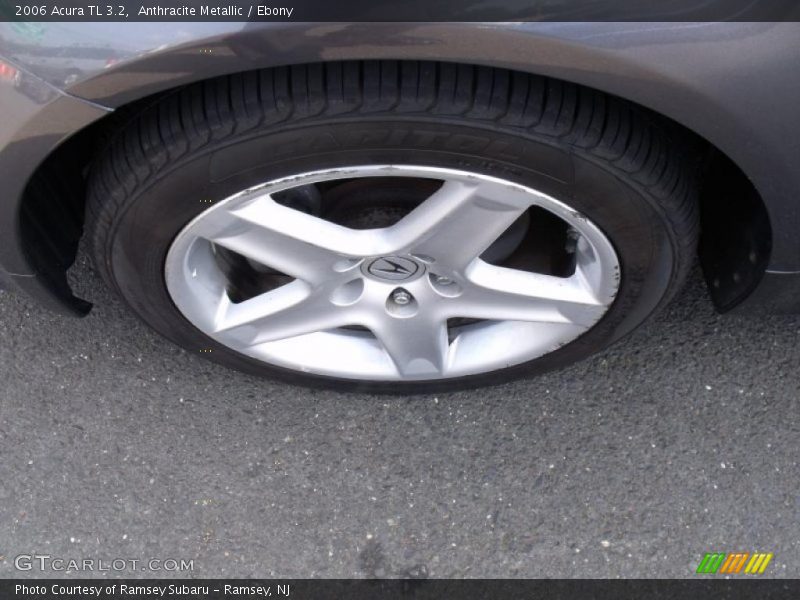 Anthracite Metallic / Ebony 2006 Acura TL 3.2