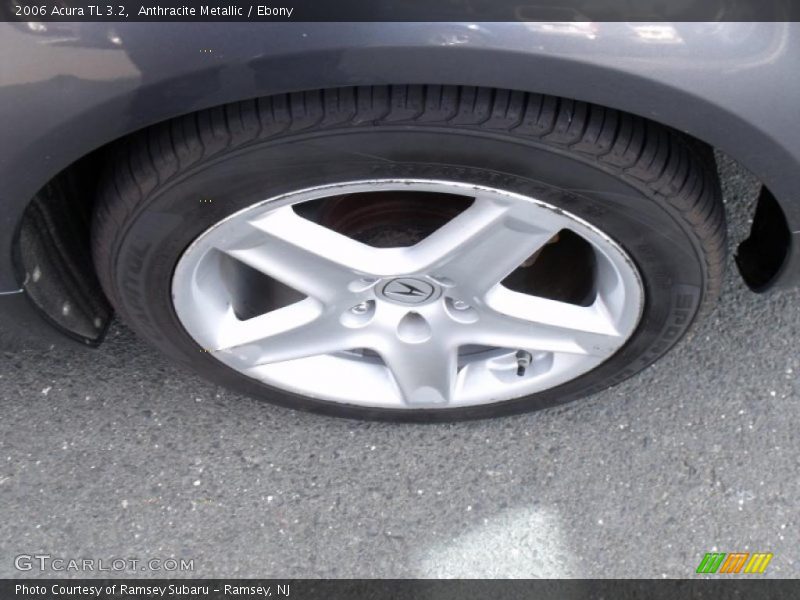 Anthracite Metallic / Ebony 2006 Acura TL 3.2