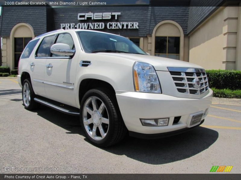 White Diamond / Light Cashmere 2008 Cadillac Escalade
