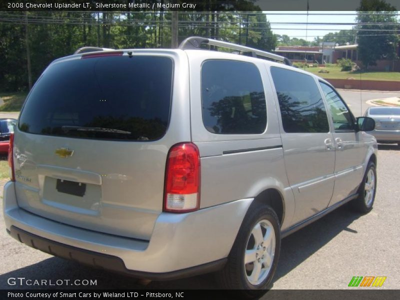 Silverstone Metallic / Medium Gray 2008 Chevrolet Uplander LT