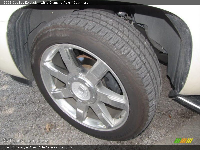 White Diamond / Light Cashmere 2008 Cadillac Escalade