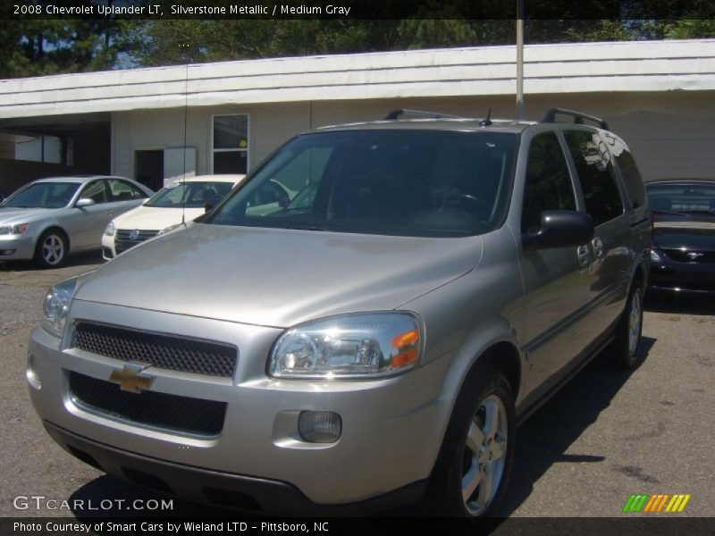 Silverstone Metallic / Medium Gray 2008 Chevrolet Uplander LT