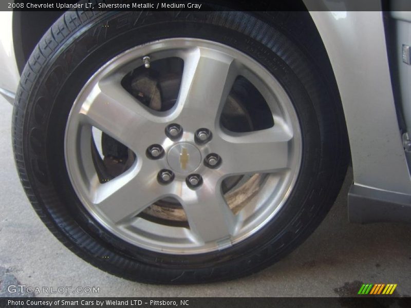Silverstone Metallic / Medium Gray 2008 Chevrolet Uplander LT