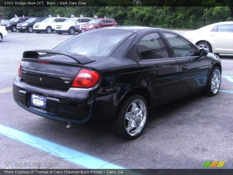 Black / Dark Slate Gray 2003 Dodge Neon SXT