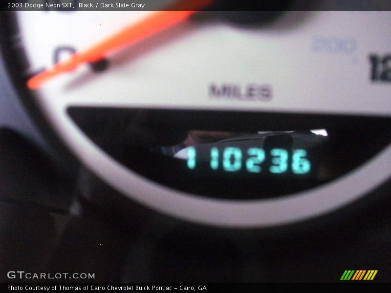 Black / Dark Slate Gray 2003 Dodge Neon SXT