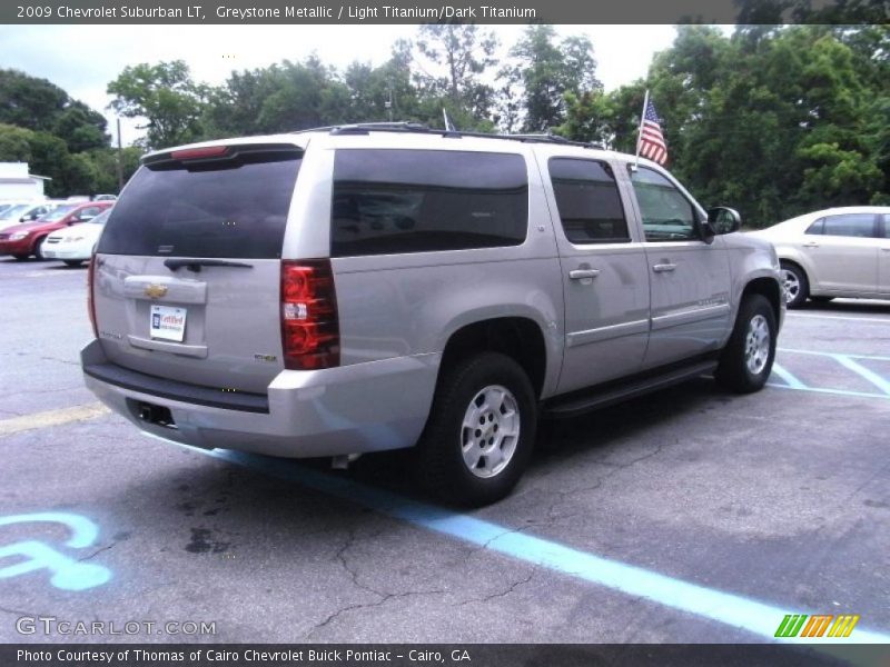 Greystone Metallic / Light Titanium/Dark Titanium 2009 Chevrolet Suburban LT