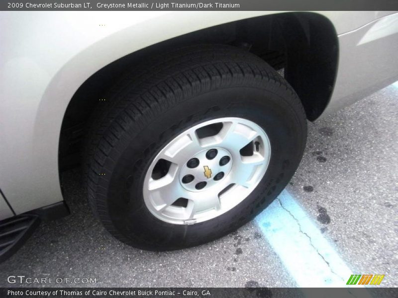 Greystone Metallic / Light Titanium/Dark Titanium 2009 Chevrolet Suburban LT