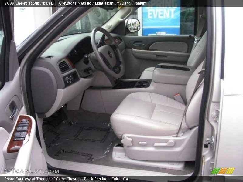Greystone Metallic / Light Titanium/Dark Titanium 2009 Chevrolet Suburban LT