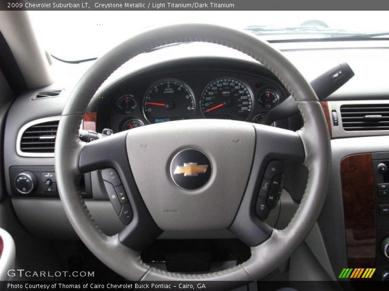 Greystone Metallic / Light Titanium/Dark Titanium 2009 Chevrolet Suburban LT
