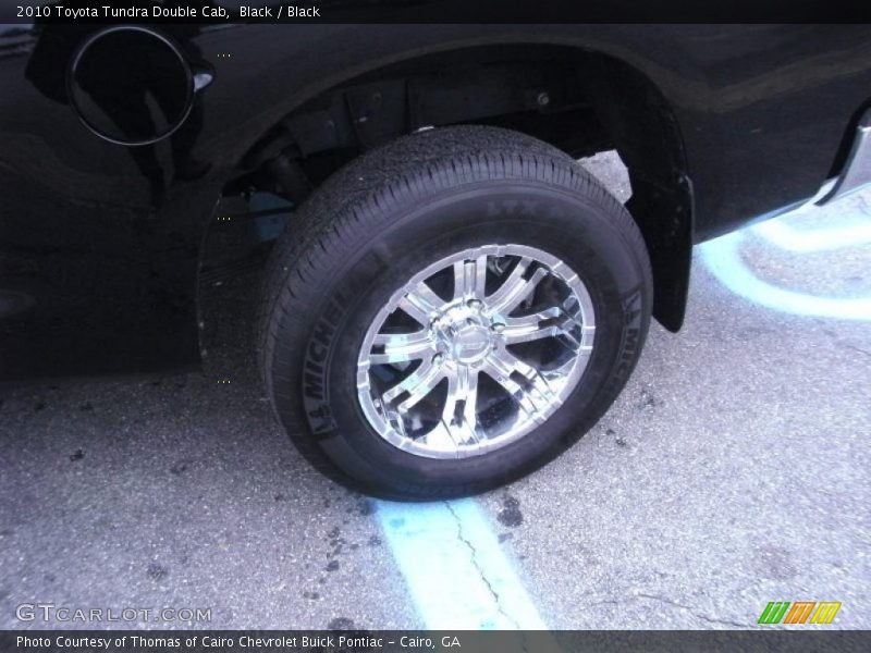 Black / Black 2010 Toyota Tundra Double Cab