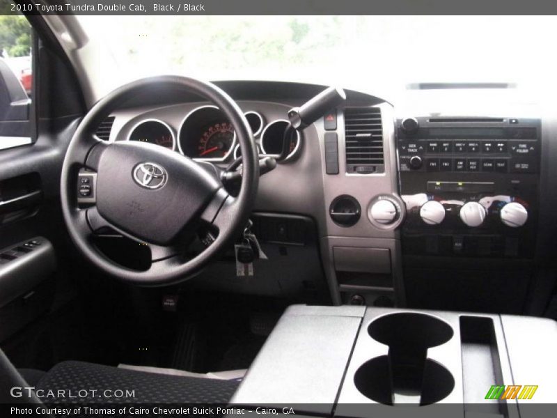 Black / Black 2010 Toyota Tundra Double Cab