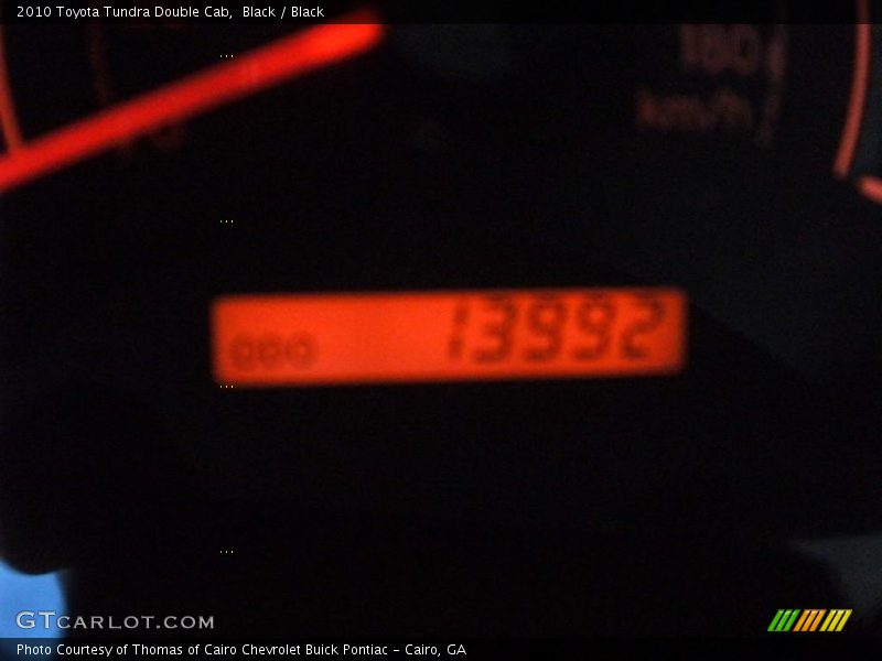Black / Black 2010 Toyota Tundra Double Cab