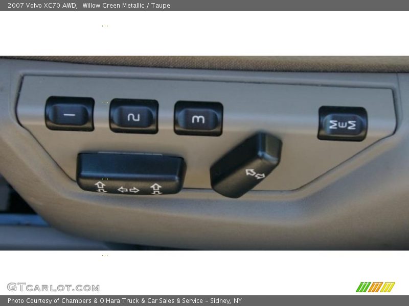 Willow Green Metallic / Taupe 2007 Volvo XC70 AWD