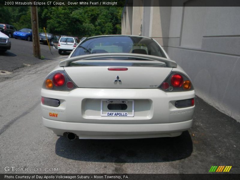 Dover White Pearl / Midnight 2003 Mitsubishi Eclipse GT Coupe