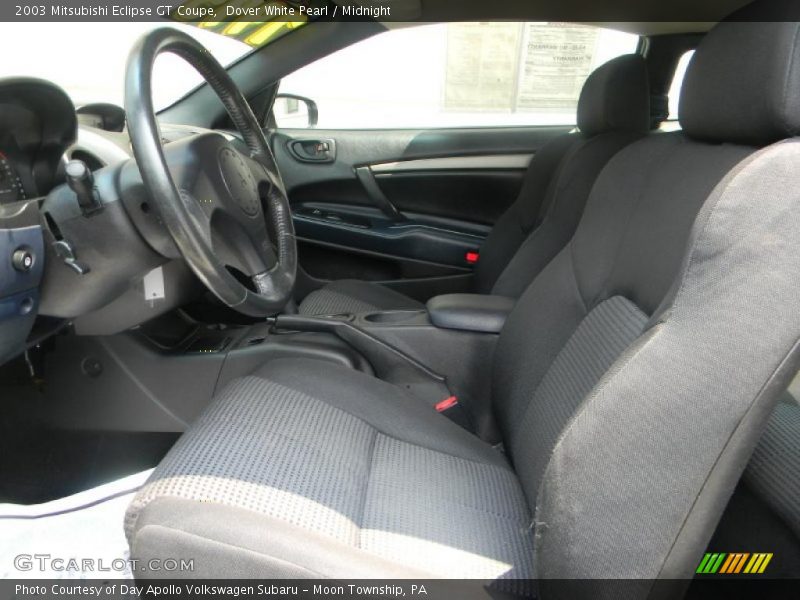 Dover White Pearl / Midnight 2003 Mitsubishi Eclipse GT Coupe