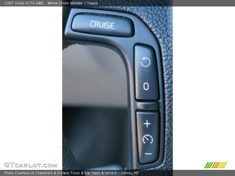 Willow Green Metallic / Taupe 2007 Volvo XC70 AWD