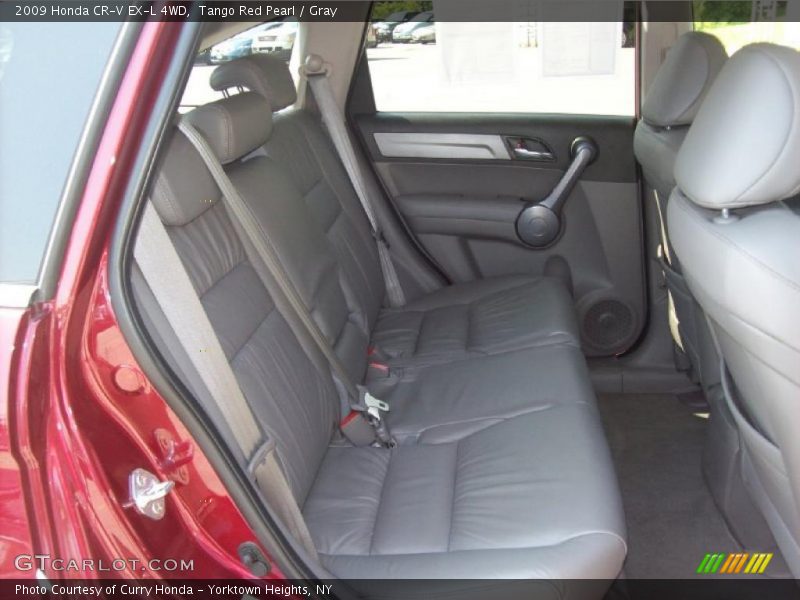 Tango Red Pearl / Gray 2009 Honda CR-V EX-L 4WD