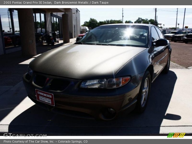 Dark Bronzemist Metallic / Dark Taupe 2003 Pontiac Grand Prix SE Sedan
