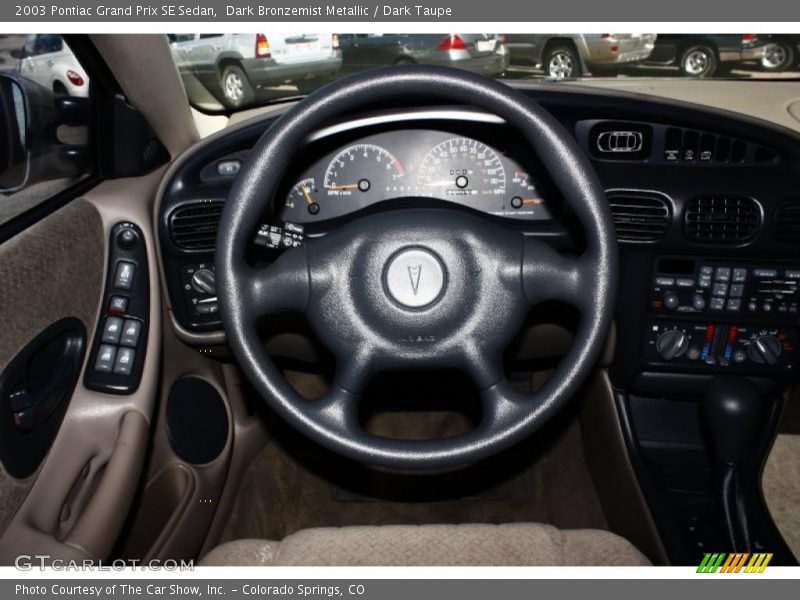 Dark Bronzemist Metallic / Dark Taupe 2003 Pontiac Grand Prix SE Sedan