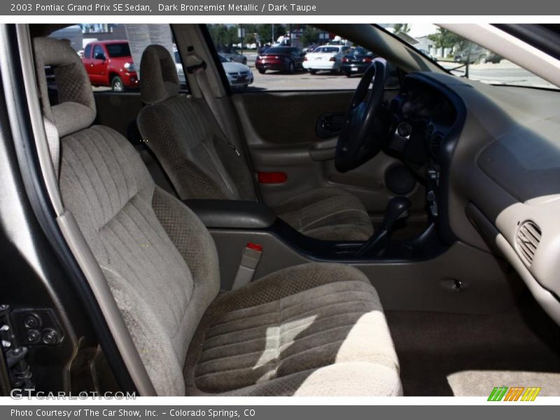 Dark Bronzemist Metallic / Dark Taupe 2003 Pontiac Grand Prix SE Sedan