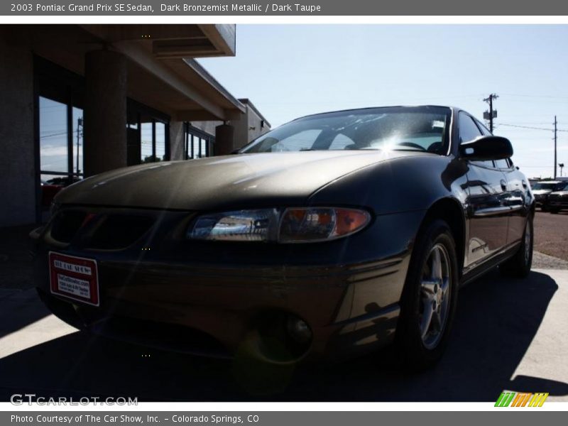 Dark Bronzemist Metallic / Dark Taupe 2003 Pontiac Grand Prix SE Sedan