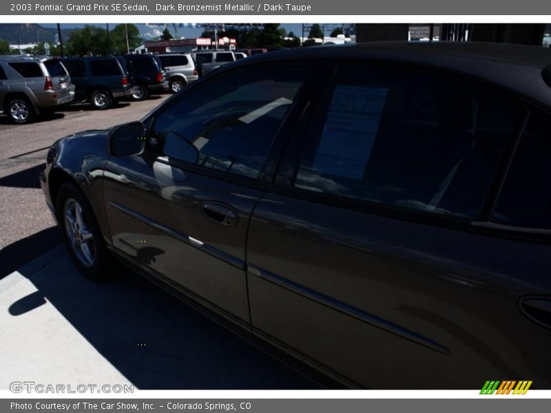Dark Bronzemist Metallic / Dark Taupe 2003 Pontiac Grand Prix SE Sedan