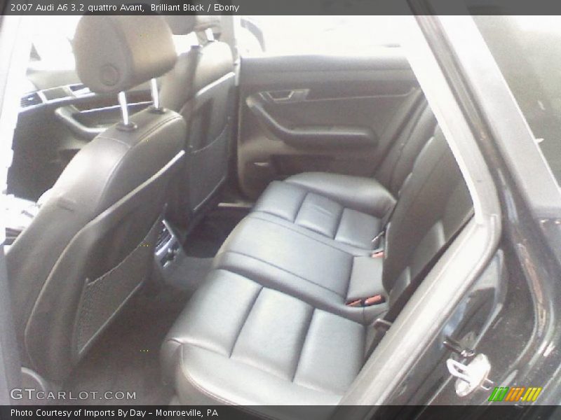Brilliant Black / Ebony 2007 Audi A6 3.2 quattro Avant
