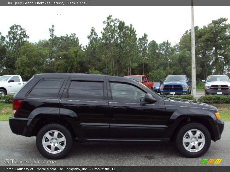 Black / Khaki 2008 Jeep Grand Cherokee Laredo