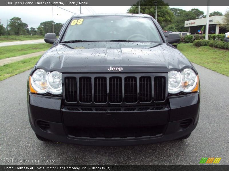 Black / Khaki 2008 Jeep Grand Cherokee Laredo