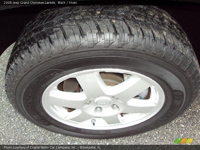 Black / Khaki 2008 Jeep Grand Cherokee Laredo