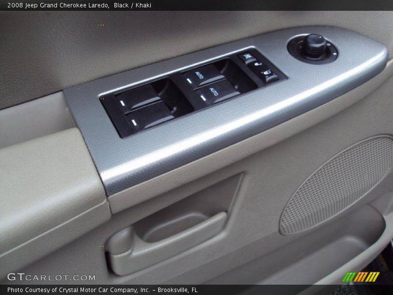 Black / Khaki 2008 Jeep Grand Cherokee Laredo