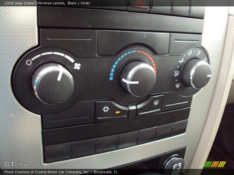 Black / Khaki 2008 Jeep Grand Cherokee Laredo