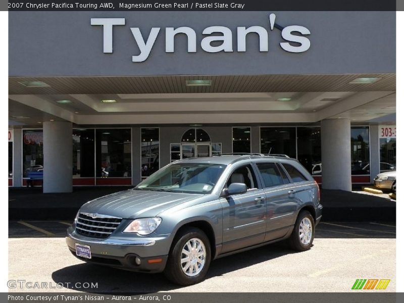 Magnesium Green Pearl / Pastel Slate Gray 2007 Chrysler Pacifica Touring AWD