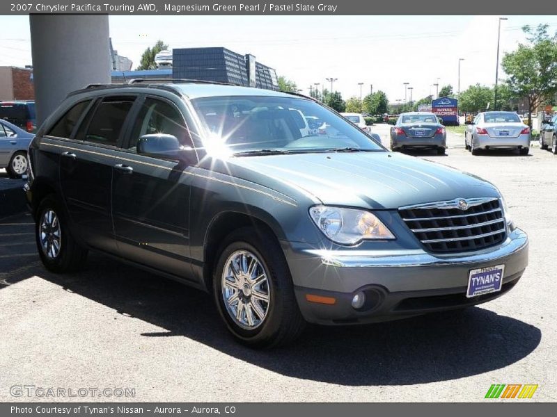 Magnesium Green Pearl / Pastel Slate Gray 2007 Chrysler Pacifica Touring AWD