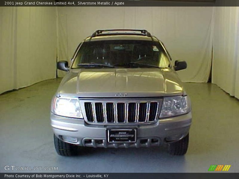 Silverstone Metallic / Agate 2001 Jeep Grand Cherokee Limited 4x4