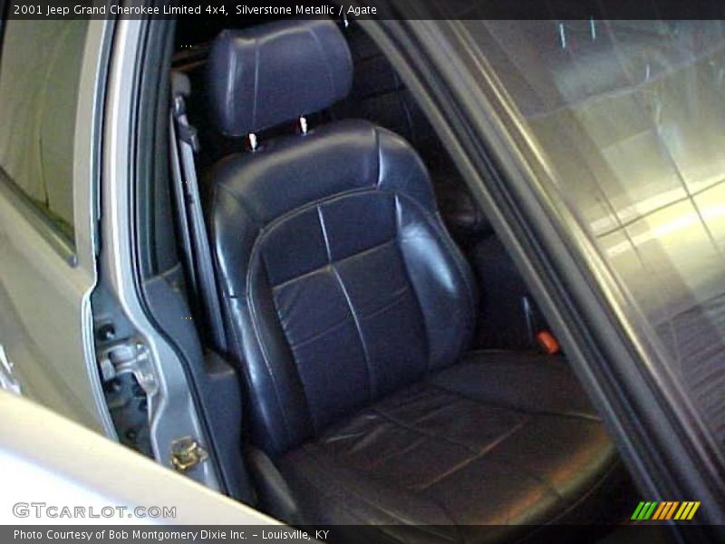 Silverstone Metallic / Agate 2001 Jeep Grand Cherokee Limited 4x4