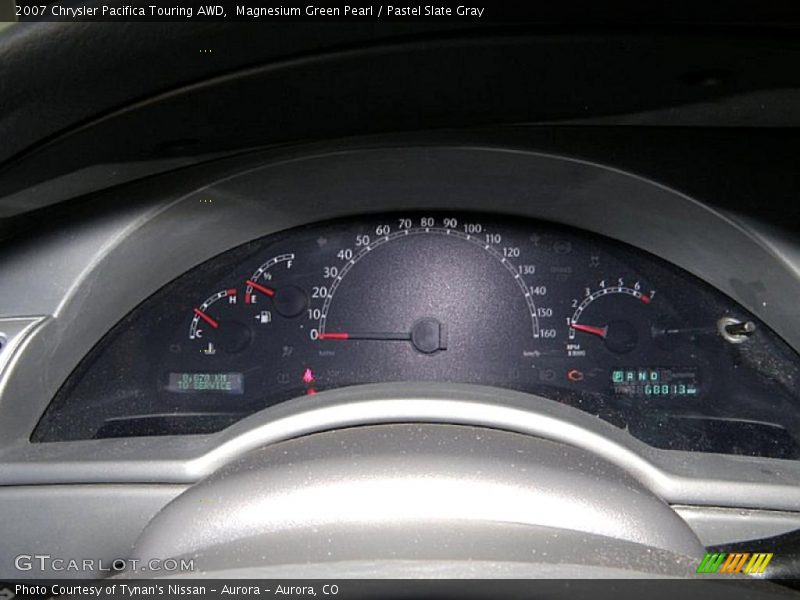 Magnesium Green Pearl / Pastel Slate Gray 2007 Chrysler Pacifica Touring AWD