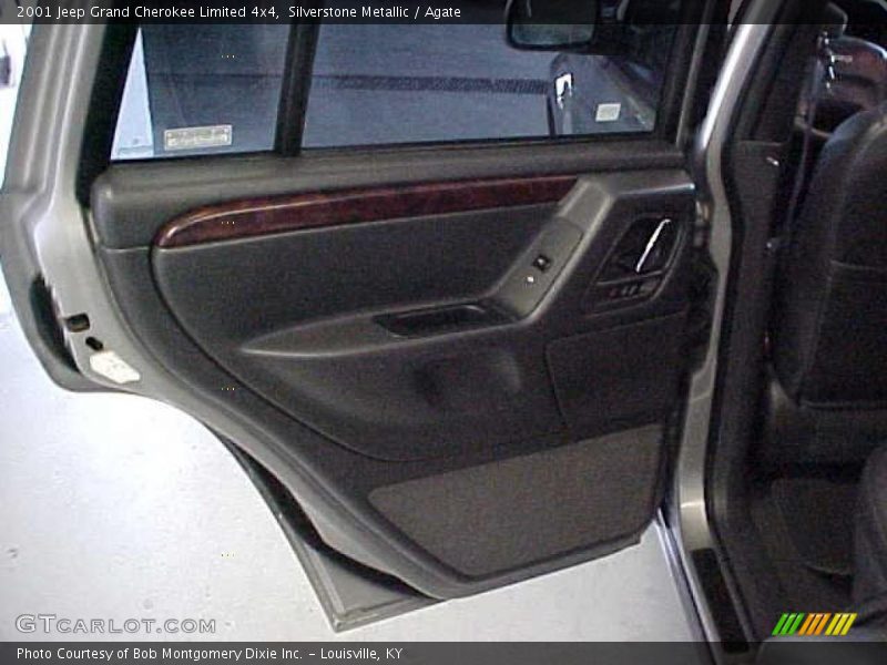 Silverstone Metallic / Agate 2001 Jeep Grand Cherokee Limited 4x4