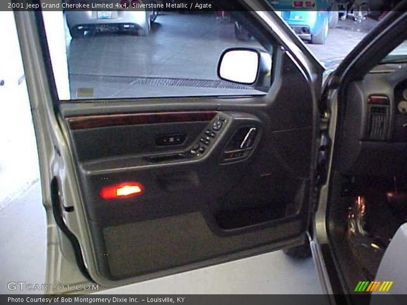 Silverstone Metallic / Agate 2001 Jeep Grand Cherokee Limited 4x4