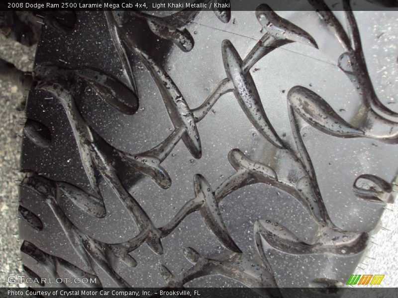 Light Khaki Metallic / Khaki 2008 Dodge Ram 2500 Laramie Mega Cab 4x4