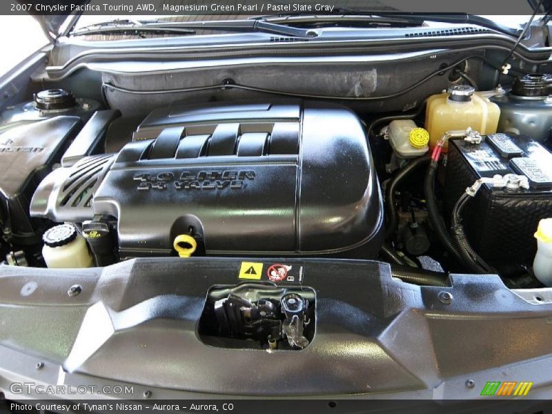 Magnesium Green Pearl / Pastel Slate Gray 2007 Chrysler Pacifica Touring AWD