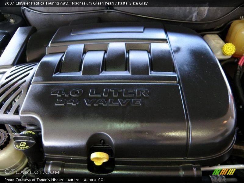 Magnesium Green Pearl / Pastel Slate Gray 2007 Chrysler Pacifica Touring AWD