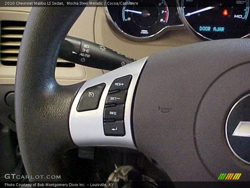 Mocha Steel Metallic / Cocoa/Cashmere 2010 Chevrolet Malibu LS Sedan