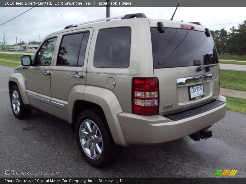 Light Graystone Pearl / Pastel Pebble Beige 2010 Jeep Liberty Limited