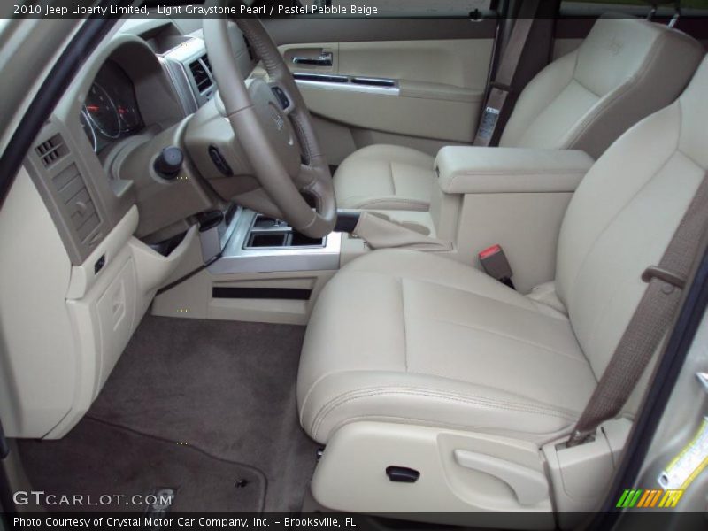 Light Graystone Pearl / Pastel Pebble Beige 2010 Jeep Liberty Limited
