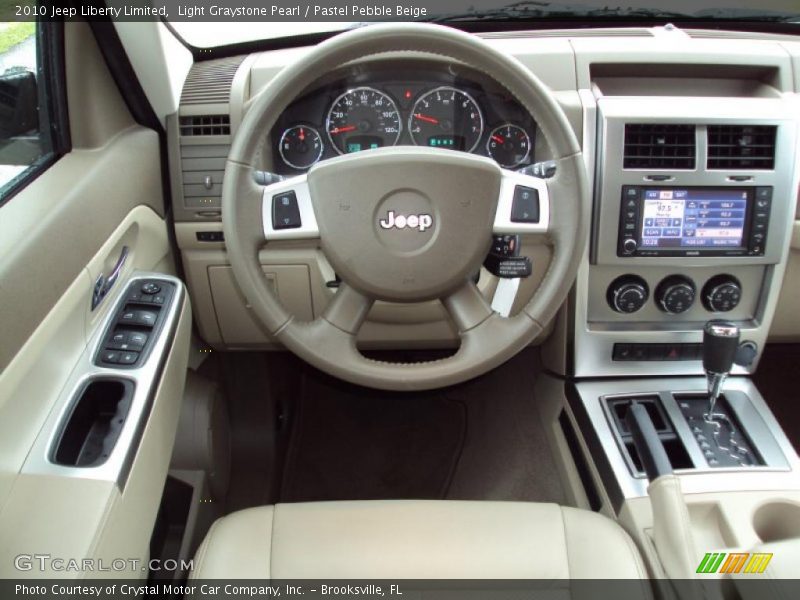 Light Graystone Pearl / Pastel Pebble Beige 2010 Jeep Liberty Limited